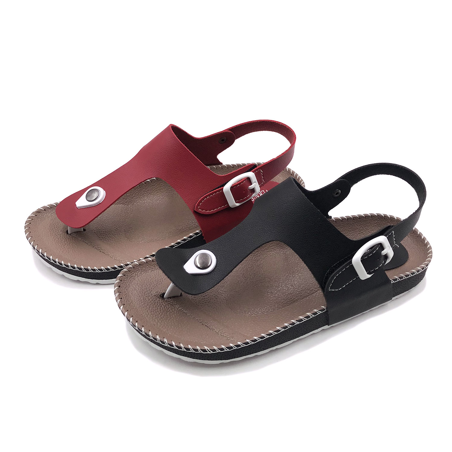 Women Sandals Summer Ladies Casual Sandal Fashion Women's Flat Sandals Black Shoes White Ankle 